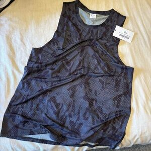 Zyia Muscle Tank. Black Camo. XXL